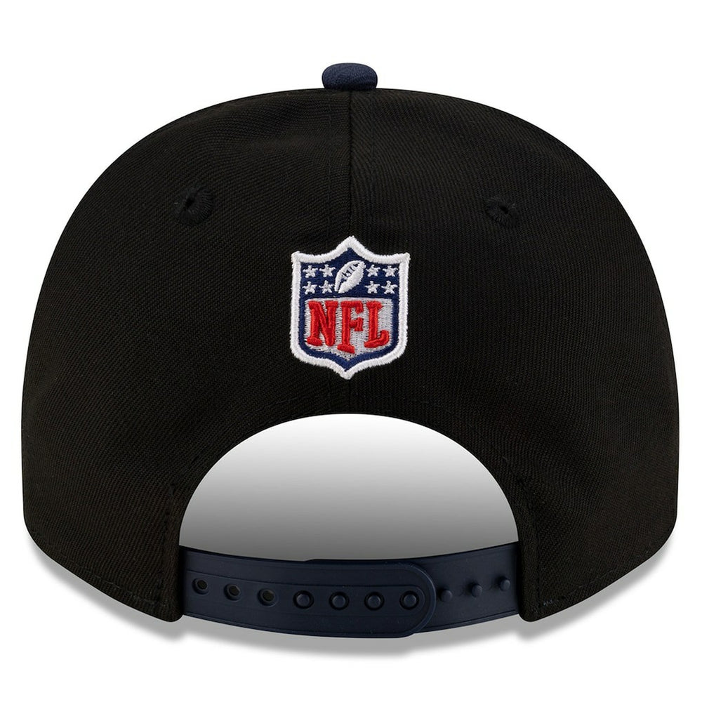 Dallas Cowboys New Era Youth 2025 NFL Draft A-Frame 9FIFTY Snapback Hat Black/Navy