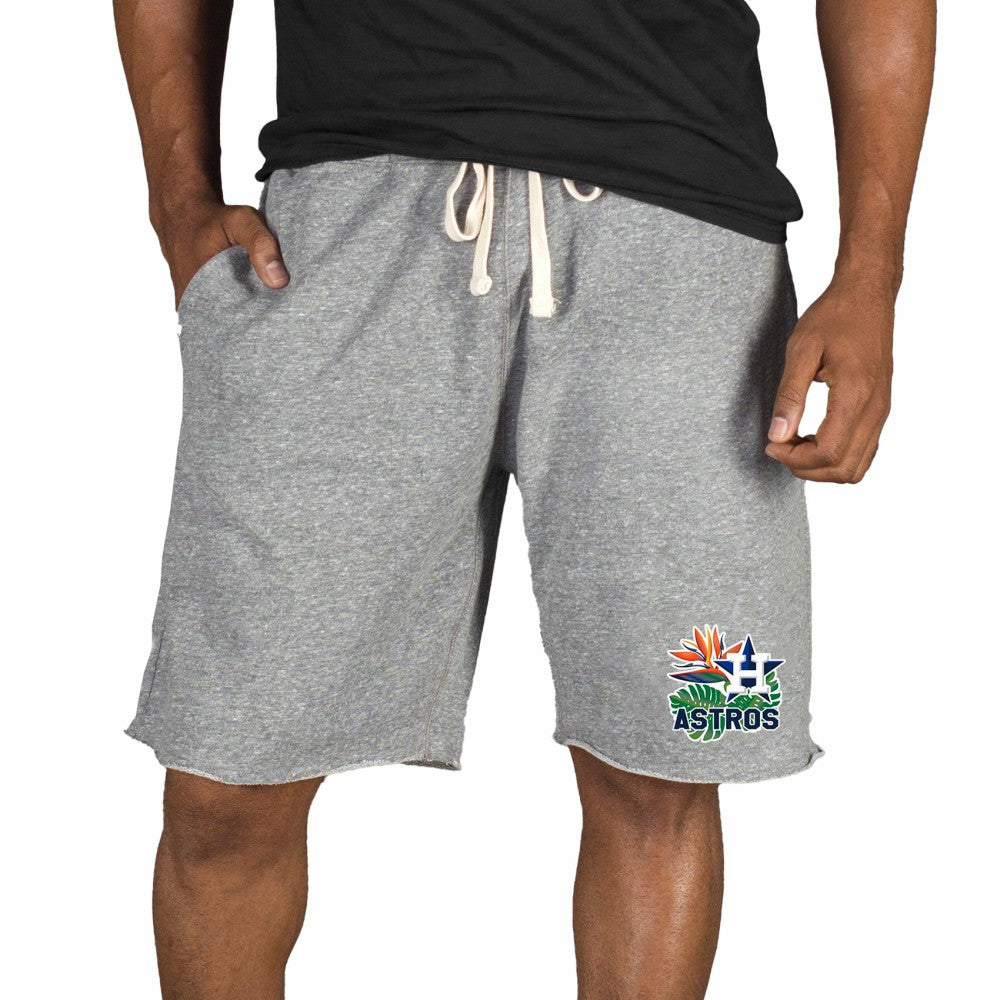 Houston Astros Concepts Sport Mainstream Tri-Blend Shorts - Gray - MLB Sale