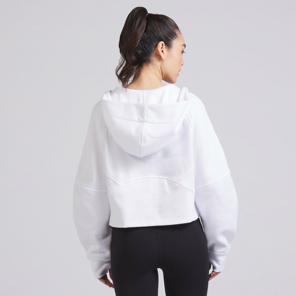 Vancouver Canucks lululemon Women's Scuba Oversized Half-Zip Hoodie - White - NHL 202151258