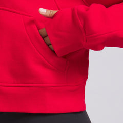New York Rangers lululemon Women's Scuba Oversized Half-Zip Hoodie - True Red - NHL 202151260