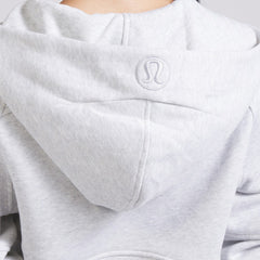 Vegas Golden Knights lululemon Women's Scuba Oversized Half-Zip Hoodie - Heathered Core Ultra Light Grey - NHL 202151261