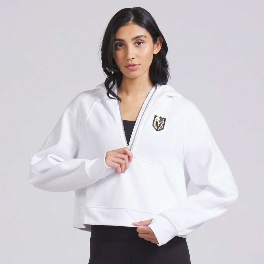 Vegas Golden Knights lululemon Women's Scuba Oversized Half-Zip Hoodie - White - NHL 202151262