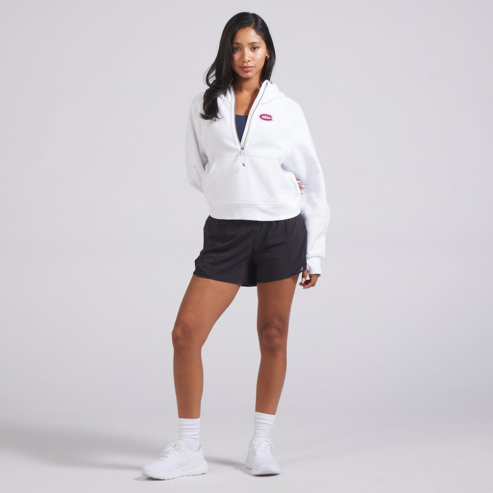 Montreal Canadiens lululemon Women's Scuba Oversized Half-Zip Hoodie - White - NHL 202151265