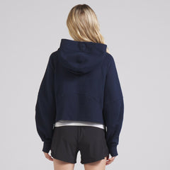 Seattle Kraken lululemon Women's Scuba Oversized Half-Zip Hoodie - True Navy - NHL 202151268