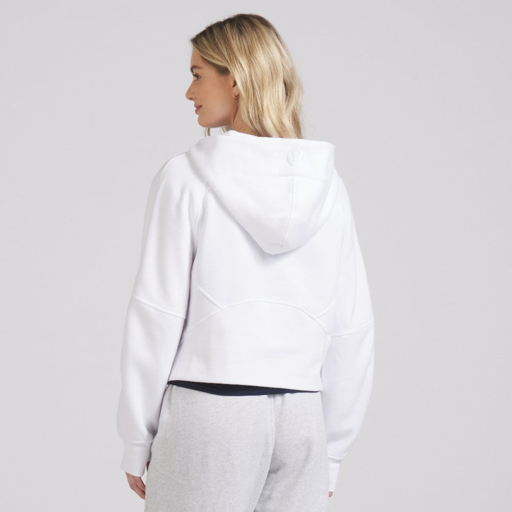 Seattle Kraken lululemon Women's Scuba Oversized Half-Zip Hoodie - White - NHL 202151270