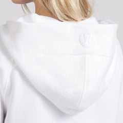 Seattle Kraken lululemon Women's Scuba Oversized Half-Zip Hoodie - White - NHL 202151270