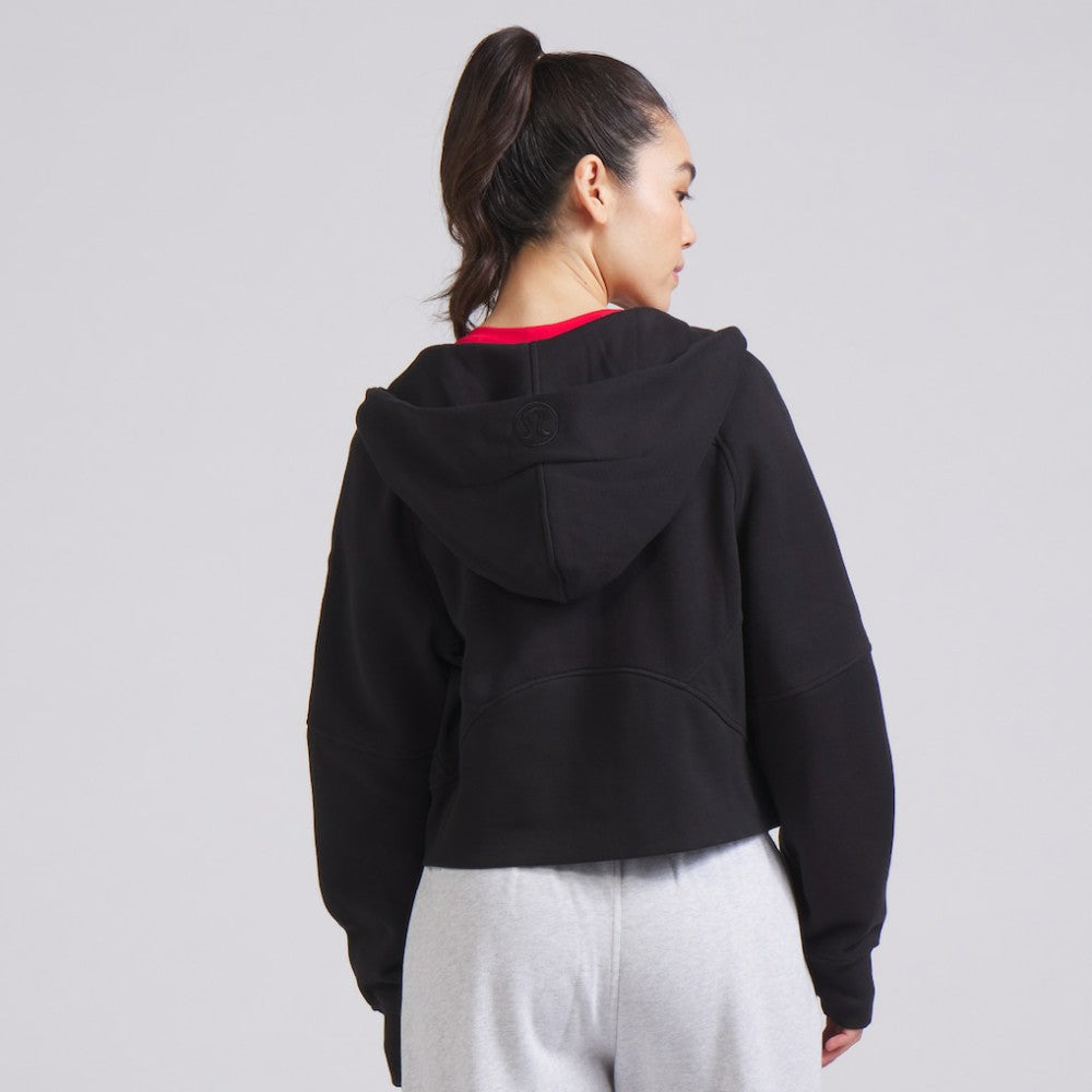 Chicago Blackhawks lululemon Women's Scuba Oversized Half-Zip Hoodie - Black - NHL 202151278