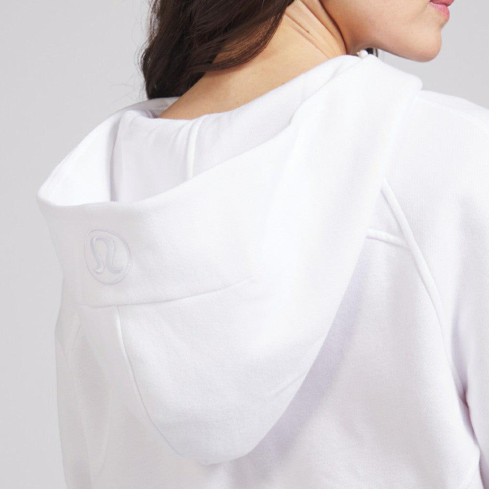 Detroit Red Wings lululemon Women's Scuba Oversized Half-Zip Hoodie - White - NHL 202151280