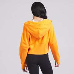 Edmonton Oilers lululemon Women's Scuba Oversized Half-Zip Hoodie - Tiger - NHL 202151281