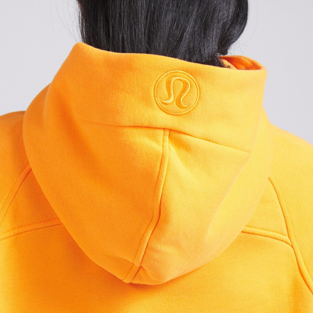 Edmonton Oilers lululemon Women's Scuba Oversized Half-Zip Hoodie - Tiger - NHL 202151281