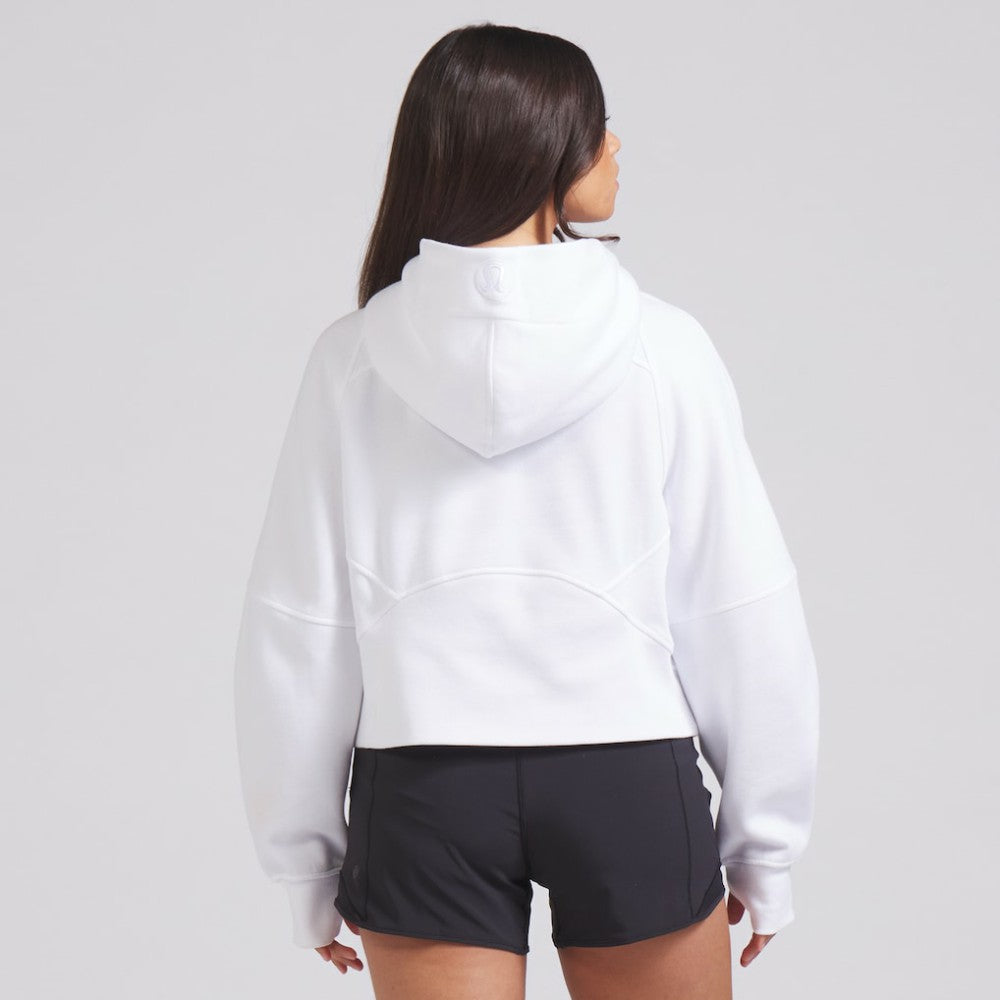 Edmonton Oilers lululemon Women's Scuba Oversized Half-Zip Hoodie - White - NHL 202151283