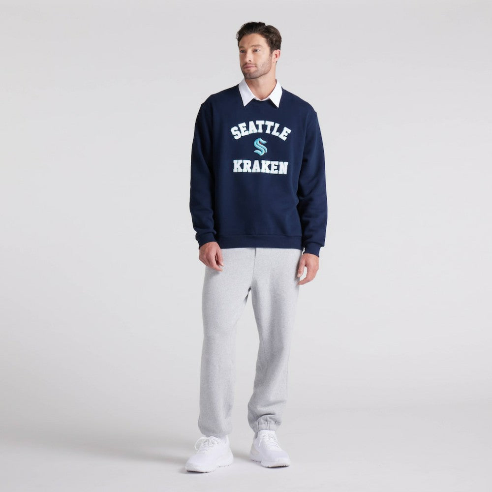 Seattle Kraken lululemon Steady State Crew - True Navy - NHL 202151309