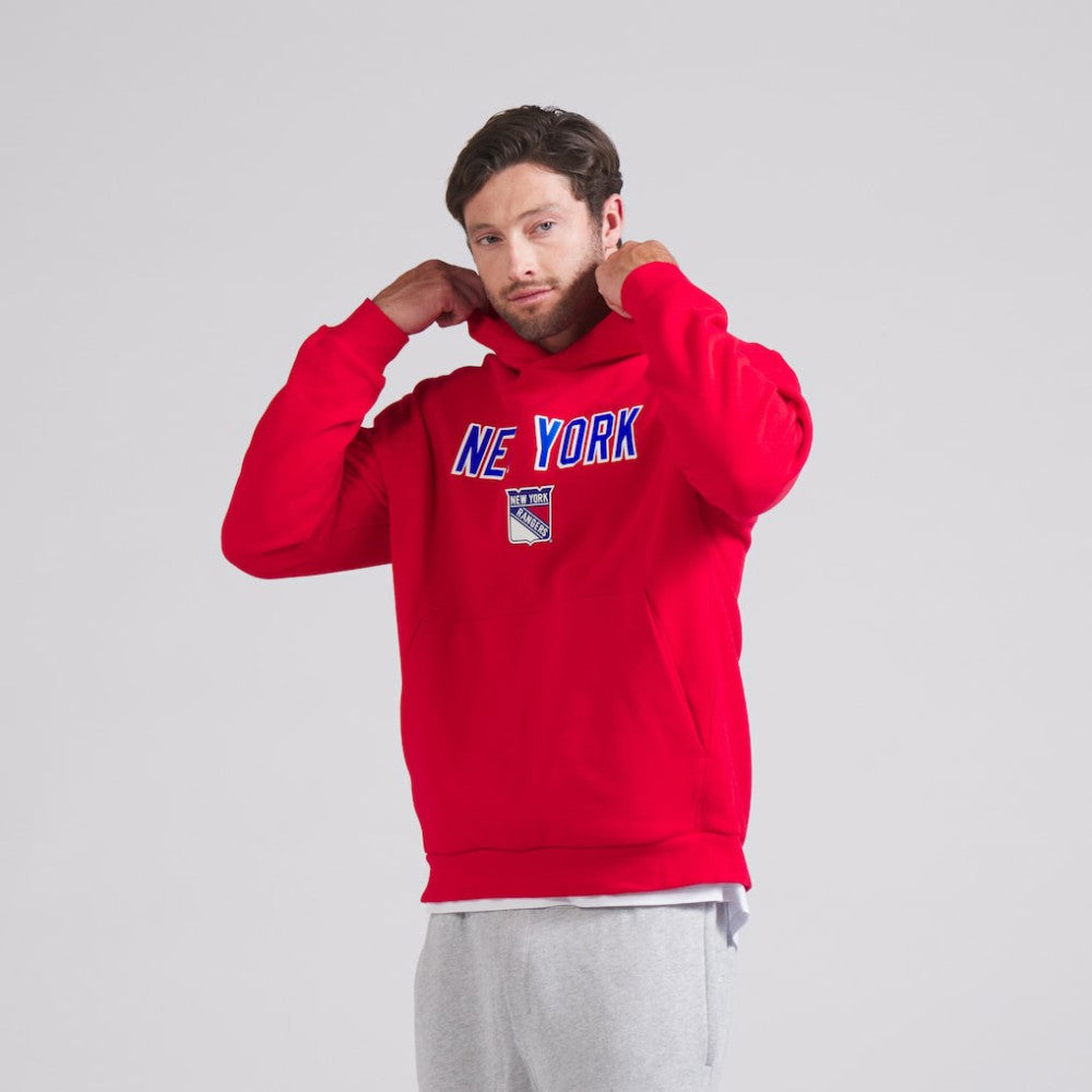 New York Rangers lululemon Steady State Pullover Hoodie - True Red - NHL 202151355