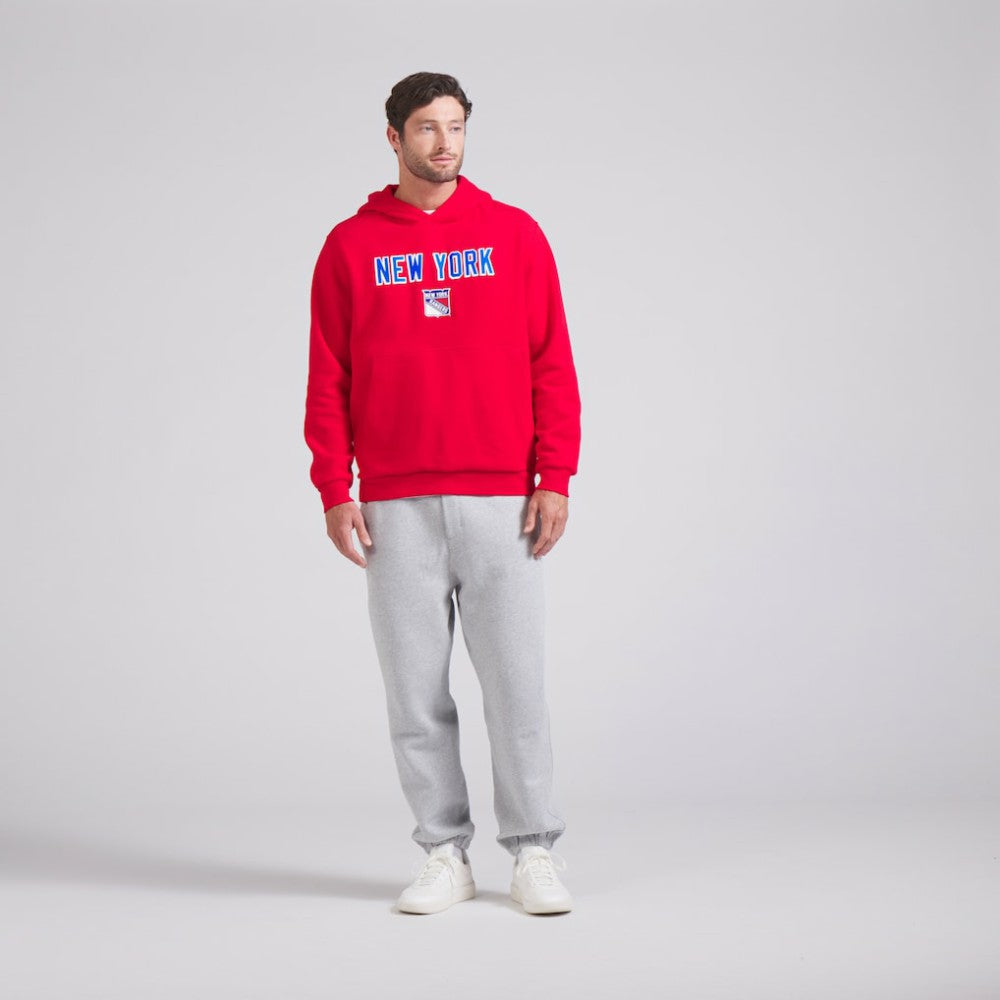 New York Rangers lululemon Steady State Pullover Hoodie - True Red - NHL 202151355
