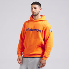 Edmonton Oilers lululemon Steady State Pullover Hoodie - Tiger - NHL 202151370