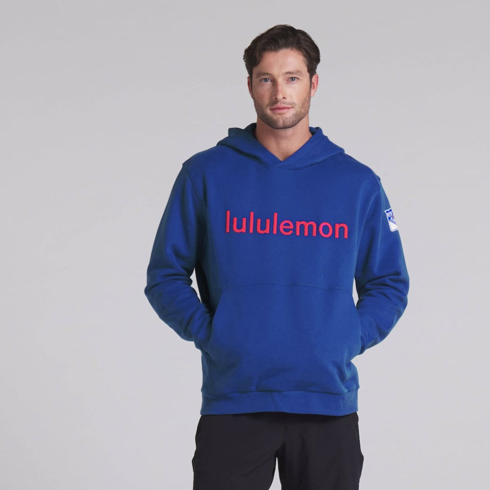 New York Rangers lululemon Steady State Pullover Hoodie - College Cobalt - NHL 202151374