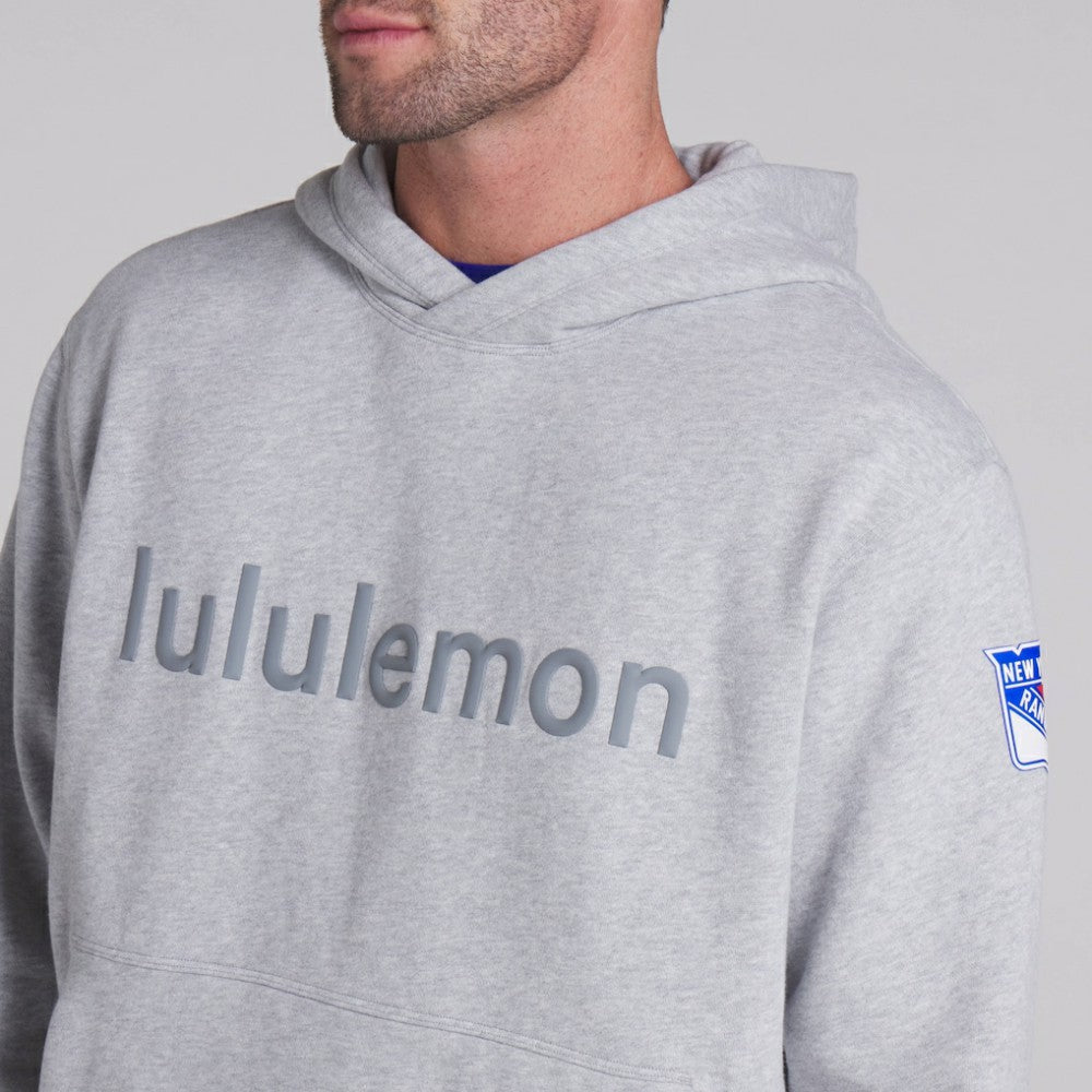 New York Rangers lululemon Steady State Pullover Hoodie - Heathered Silver Drop - NHL 202151375