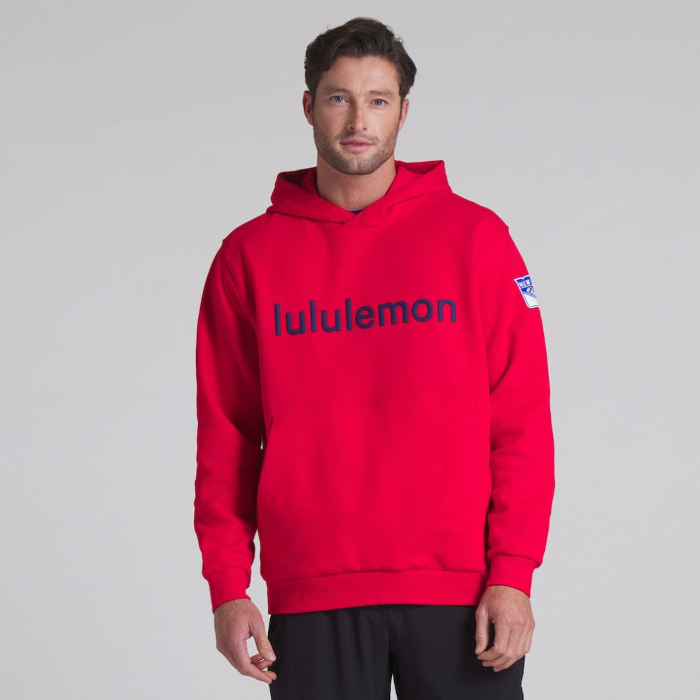 New York Rangers lululemon Steady State Pullover Hoodie - True Red - NHL 202151376