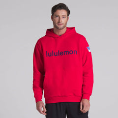 New York Rangers lululemon Steady State Pullover Hoodie - True Red - NHL 202151376
