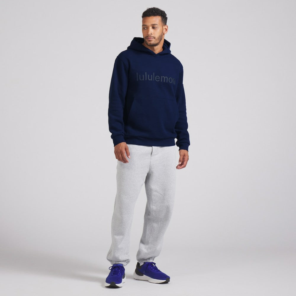 Seattle Kraken lululemon Steady State Pullover Hoodie - True Navy - NHL 202151378