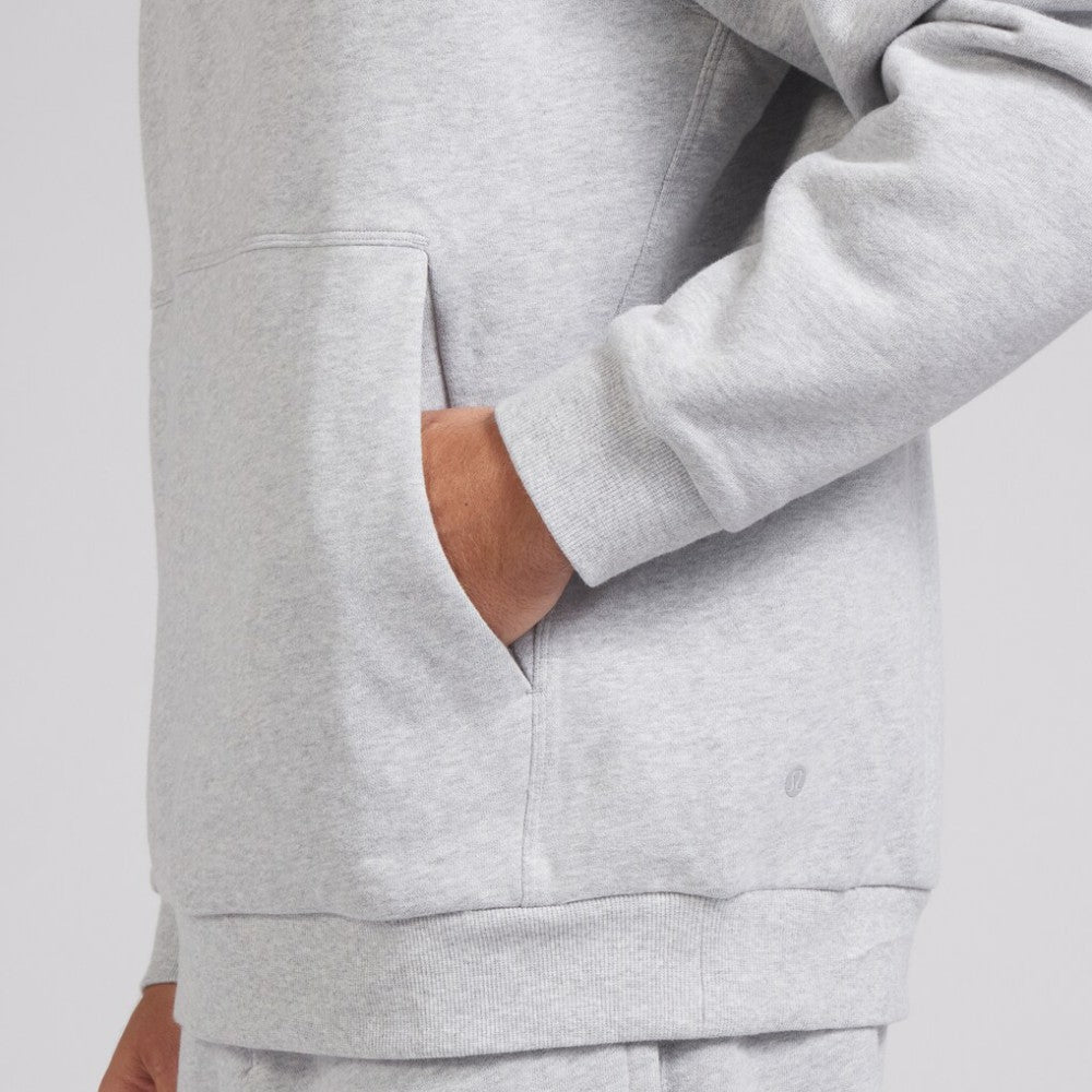 Chicago Blackhawks lululemon Steady State Pullover Hoodie - Heathered Silver Drop - NHL 202151384