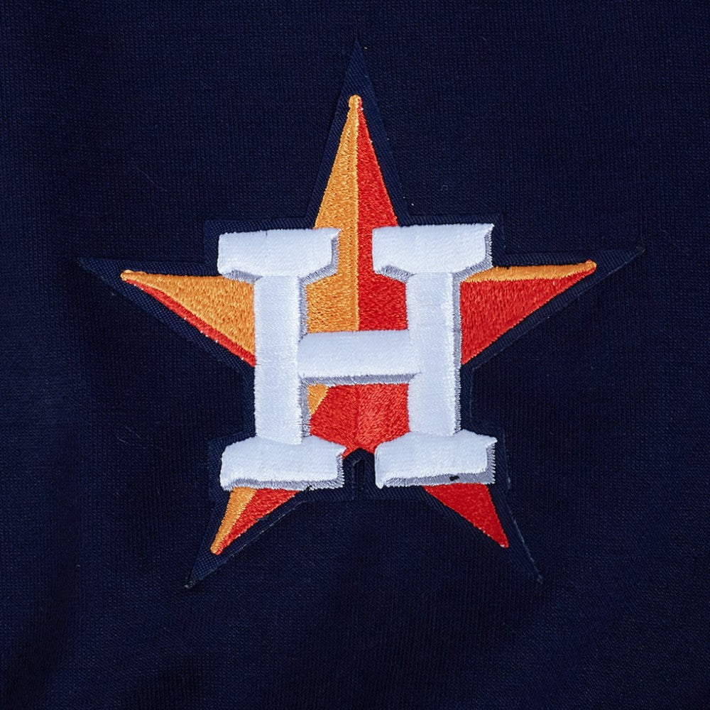 Houston Astros Pro Standard Women's Game Day Classics Crewneck Pullover Sweatshirt - Navy - MLB Discount