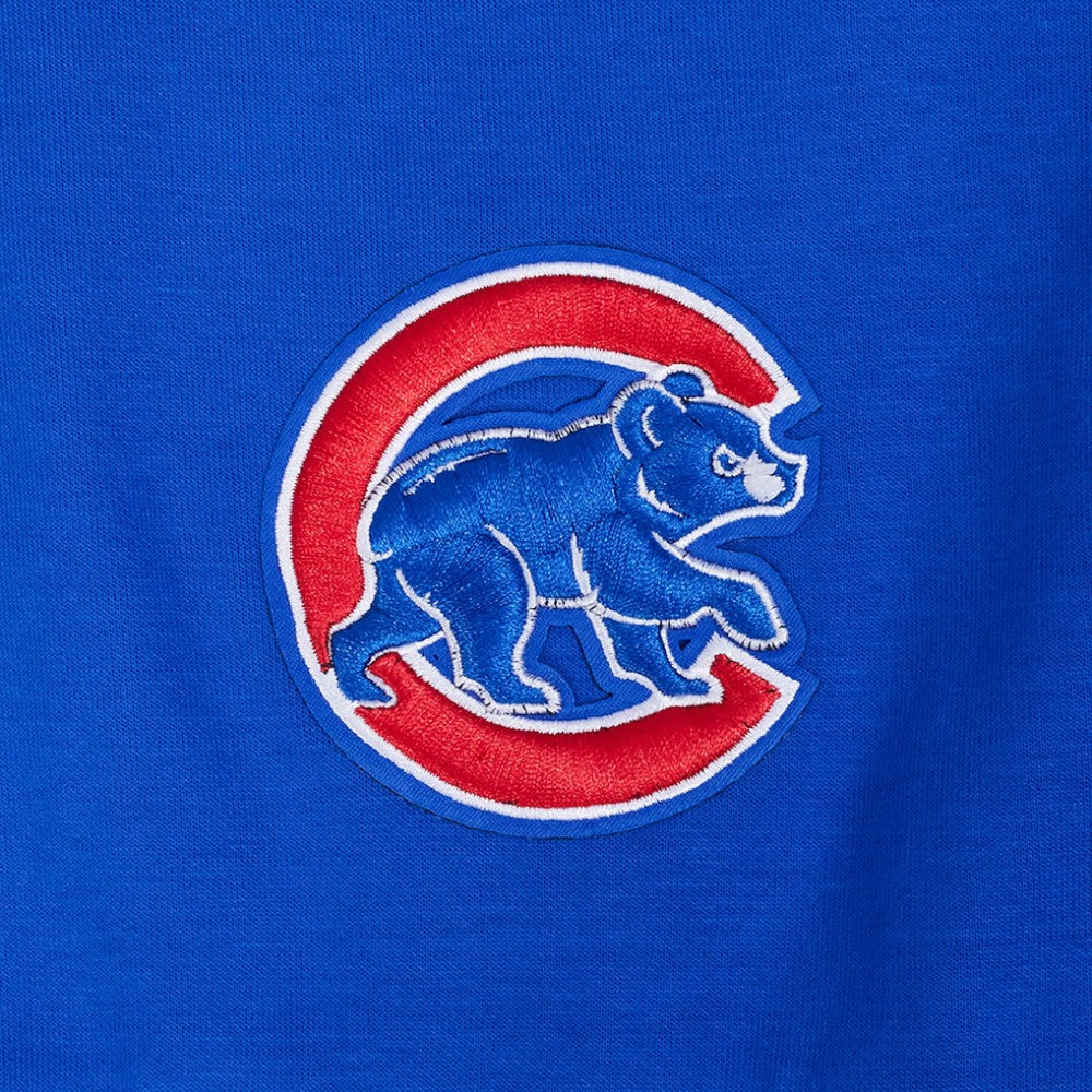 Chicago Cubs Pro Standard Women's Game Day Classics Crewneck Pullover Sweatshirt - Royal - MLB Discount
