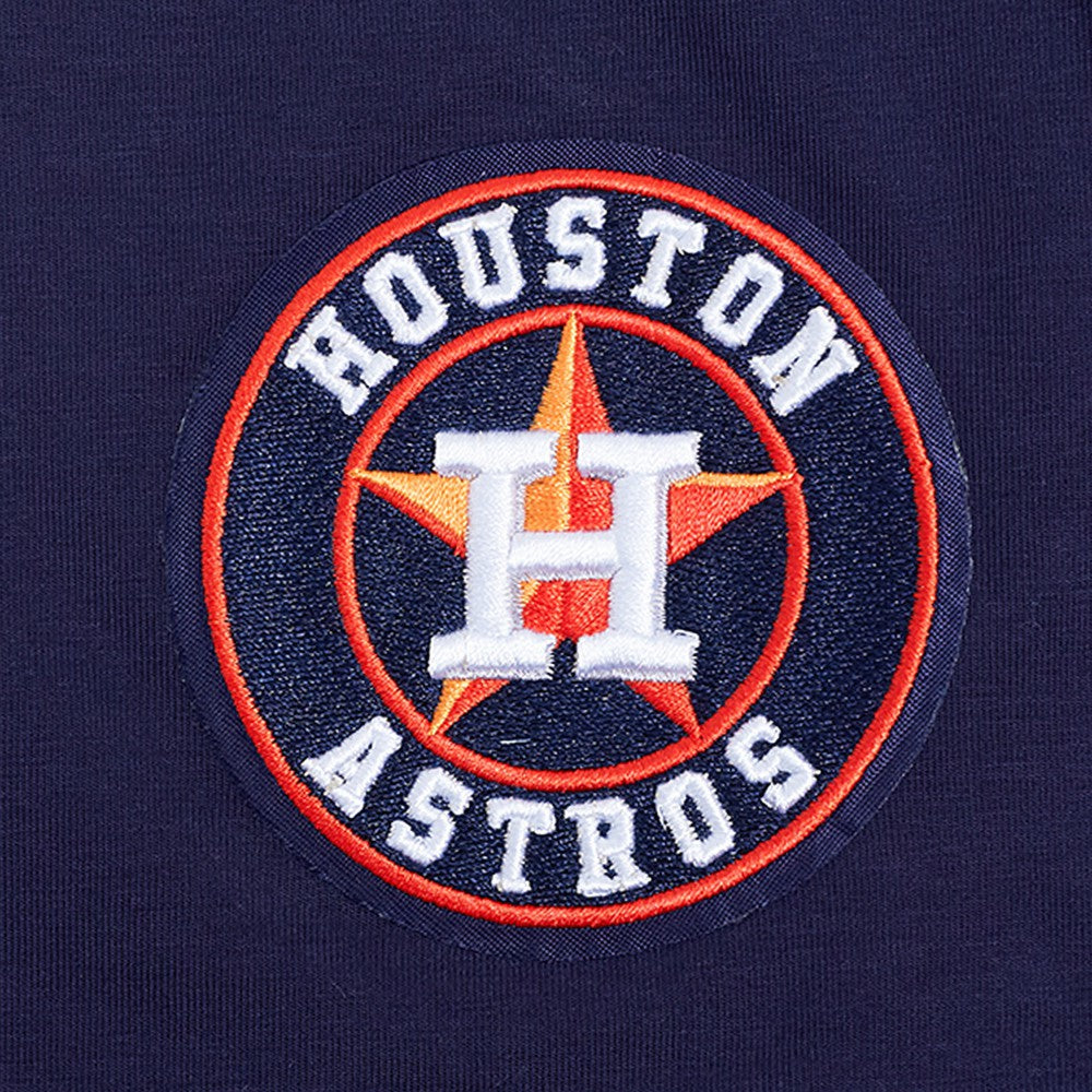 Houston Astros Pro Standard Women's Game Day Classics Baby Doll Cropped T-Shirt - Navy - MLB on Sale