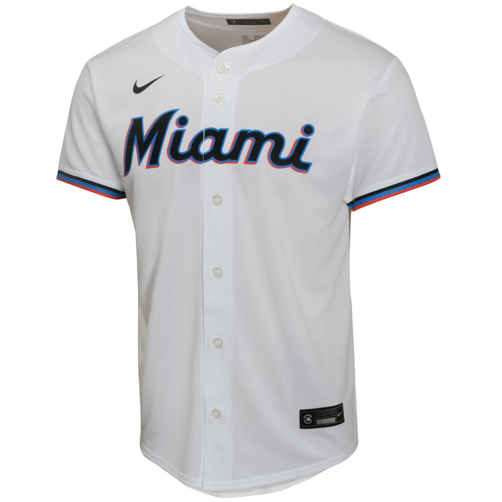 Sandy Alcantara Miami Marlins Nike Youth Home Game Player Jersey - White - Nike Discount