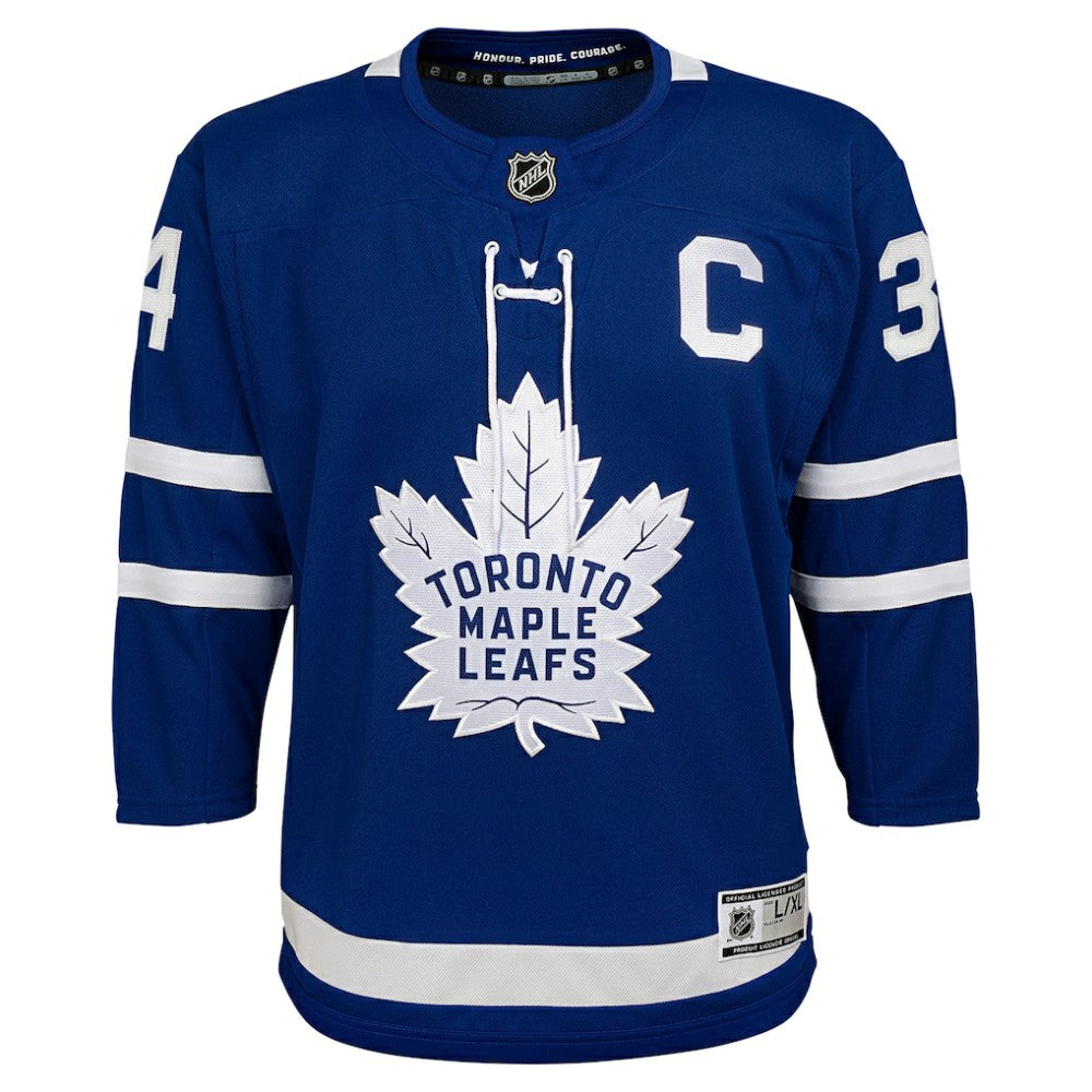 Auston Matthews Toronto Maple Leafs Youth Home Premier Player Jersey - Blue - NHL 202152563