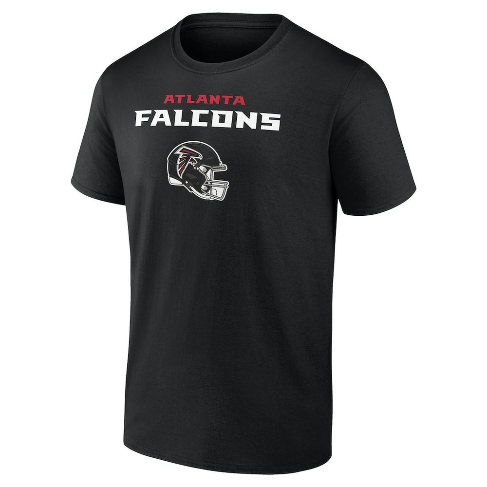 Michael Penix Jr. Atlanta Falcons Name & Number Team Wordmark T-Shirt Black