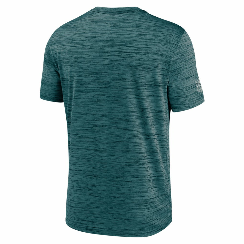 Nike Philadelphia Eagles Big & Tall Sideline Velocity Performance T-Shirt Midnight Green