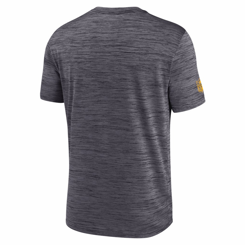 Nike Pittsburgh Steelers Big & Tall Sideline Velocity Performance T-Shirt Black