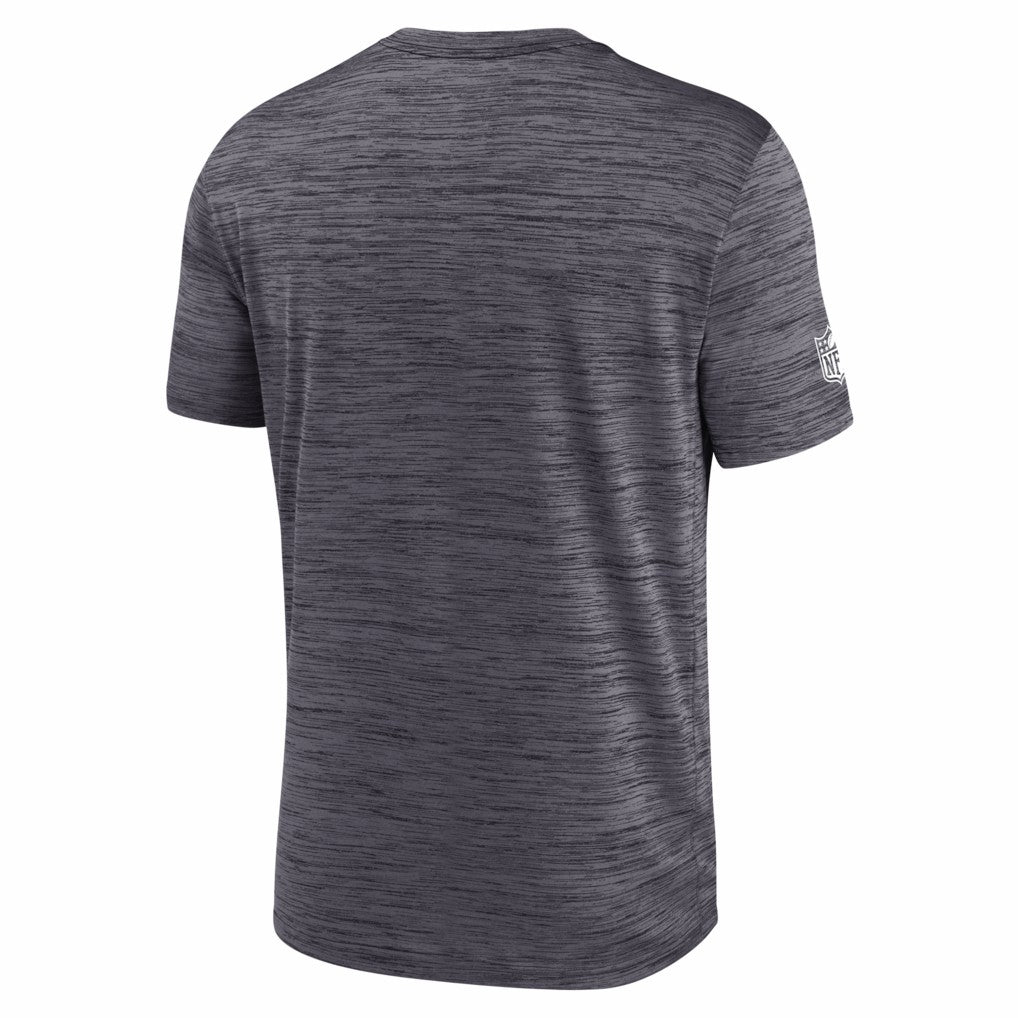 Nike Las Vegas Raiders Big & Tall Sideline Velocity Performance T-Shirt Black