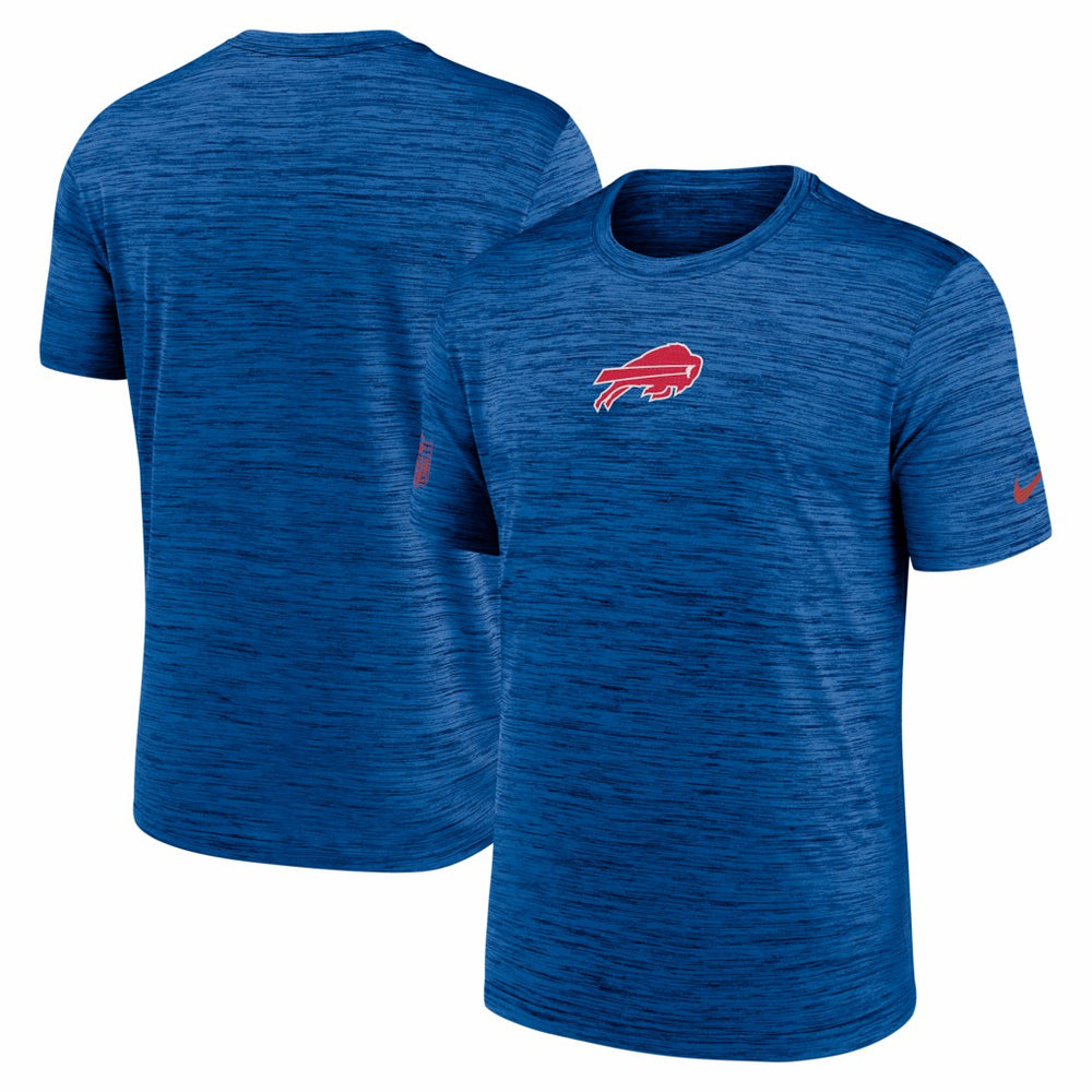 Nike Buffalo Bills Big & Tall Sideline Velocity Performance T-Shirt Royal