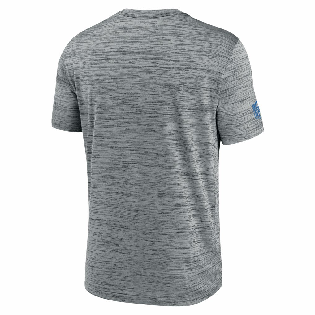 Nike Detroit Lions Big & Tall Sideline Velocity Performance T-Shirt Gray