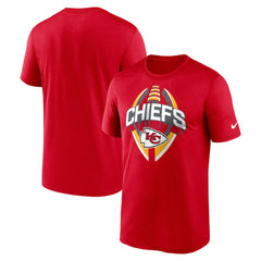 Nike Kansas City Chiefs Big & Tall Primetime Legend Icon Performance T-Shirt Red