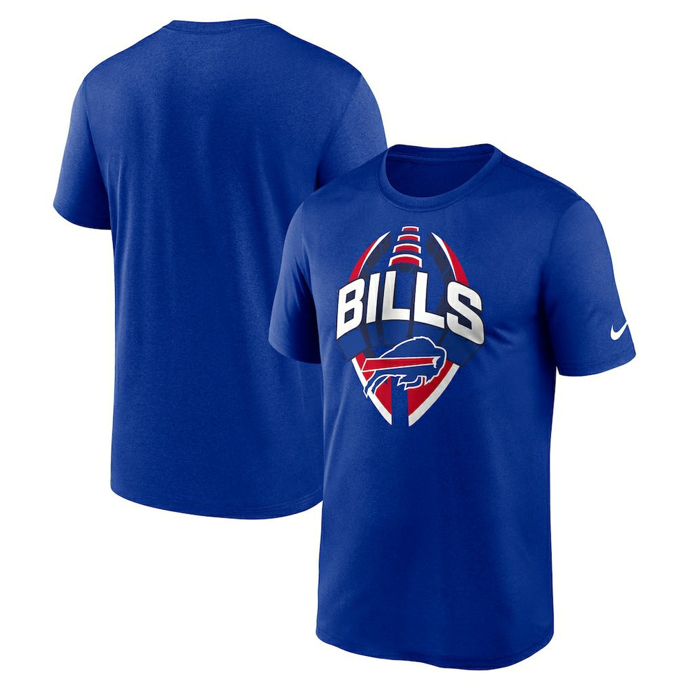 Nike Buffalo Bills Big & Tall Primetime Legend Icon Performance T-Shirt Royal
