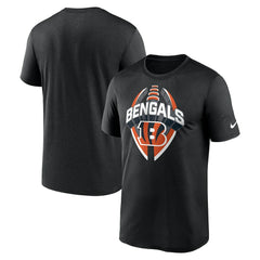 Nike Cincinnati Bengals Big & Tall Primetime Legend Icon Performance T-Shirt Black
