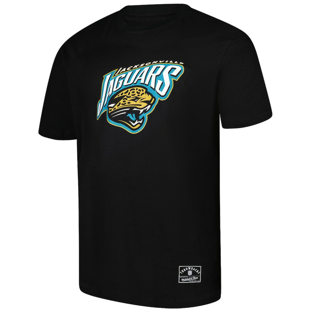 Mitchell & Ness Jacksonville Jaguars Classic Crew Neck T-Shirt Black