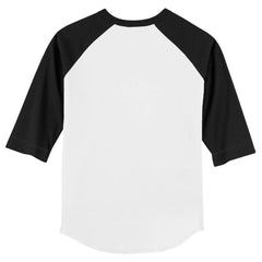 San Diego Padres Tiny Turnip Youth Logo Grid Raglan 3/4-Sleeve T-Shirt - White/Black - MLB Discount