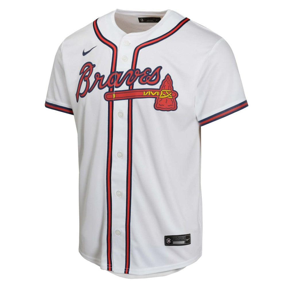 Atlanta Braves Nike Youth Home Game Jersey - White - Nike Online