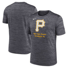 Pittsburgh Pirates Nike Velocity Dri-FIT T-Shirt - Gray - Nike Sale