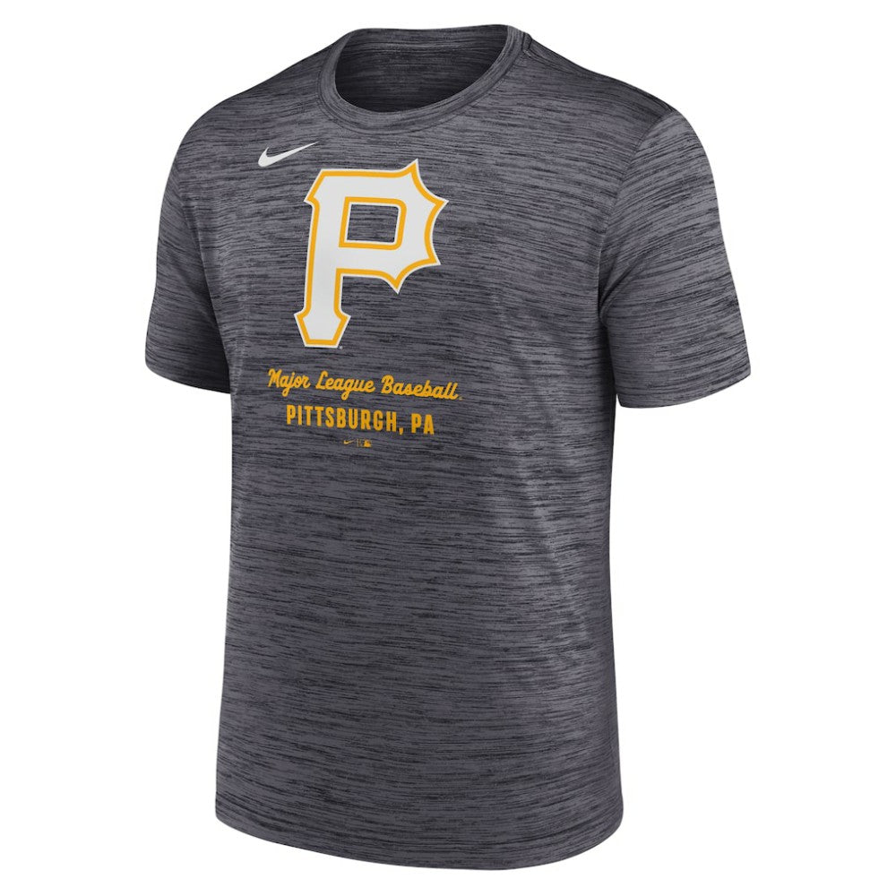 Pittsburgh Pirates Nike Velocity Dri-FIT T-Shirt - Gray - Nike Sale