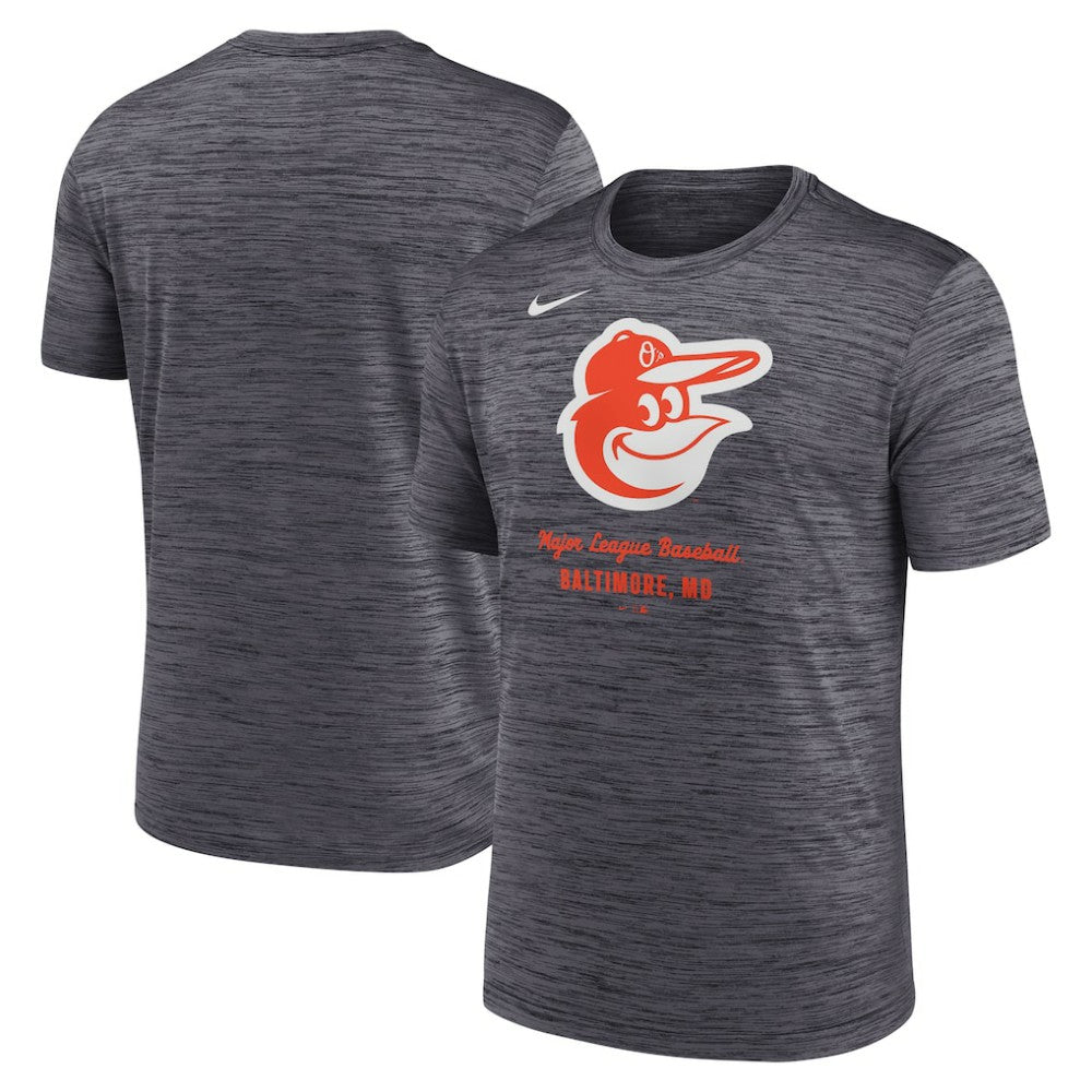 Baltimore Orioles Nike Velocity Dri-FIT T-Shirt - Gray - Nike Lifestyle