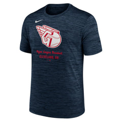 Cleveland Guardians Nike Velocity Dri-FIT T-Shirt - Navy - Nike Sale
