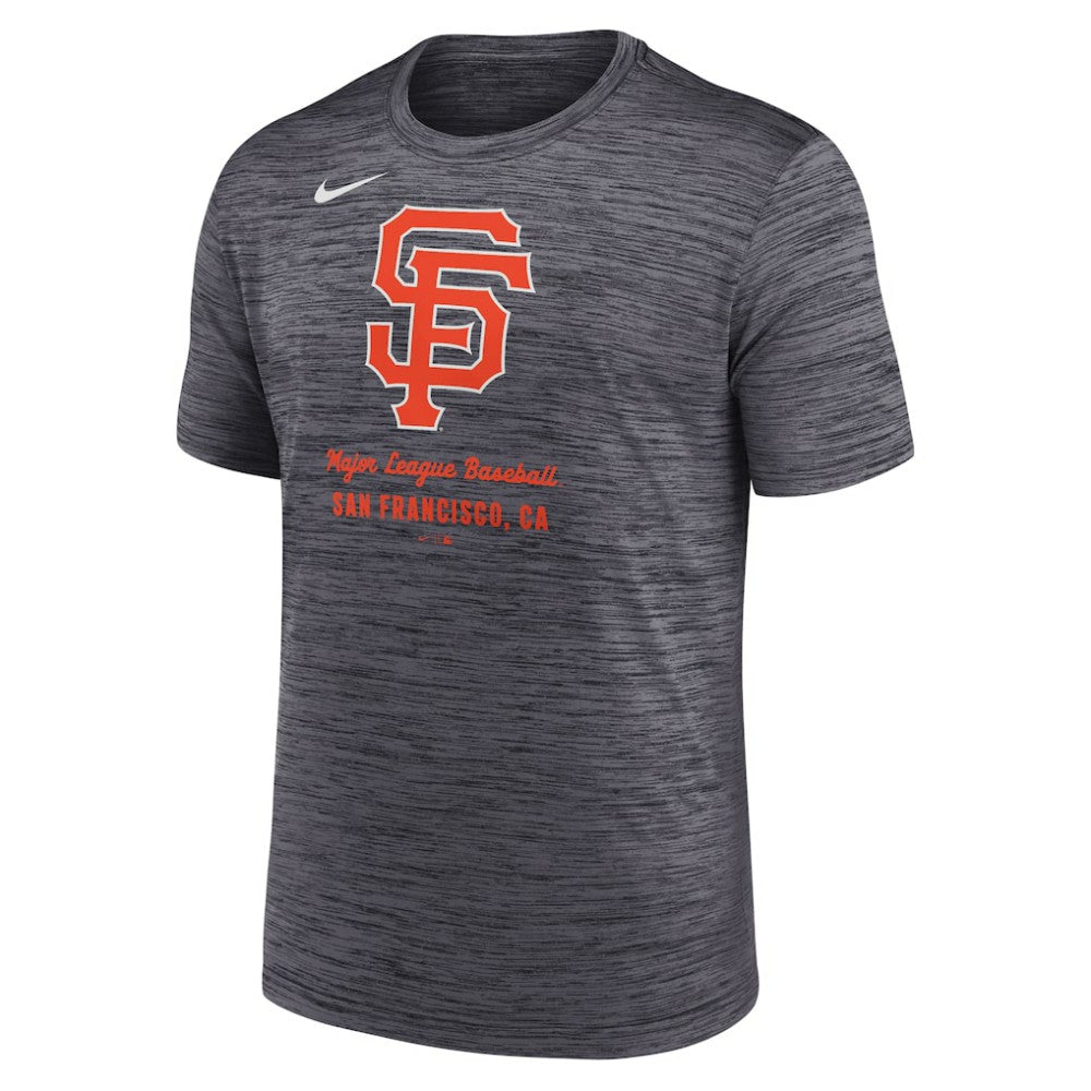 San Francisco Giants Nike Velocity Dri-FIT T-Shirt - Black - Nike Sale