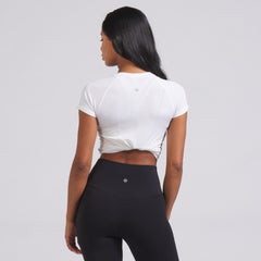 Boston Bruins lululemon Women's Swiftly Tech Short-Sleeve Shirt 2.0 - White - NHL 202164658