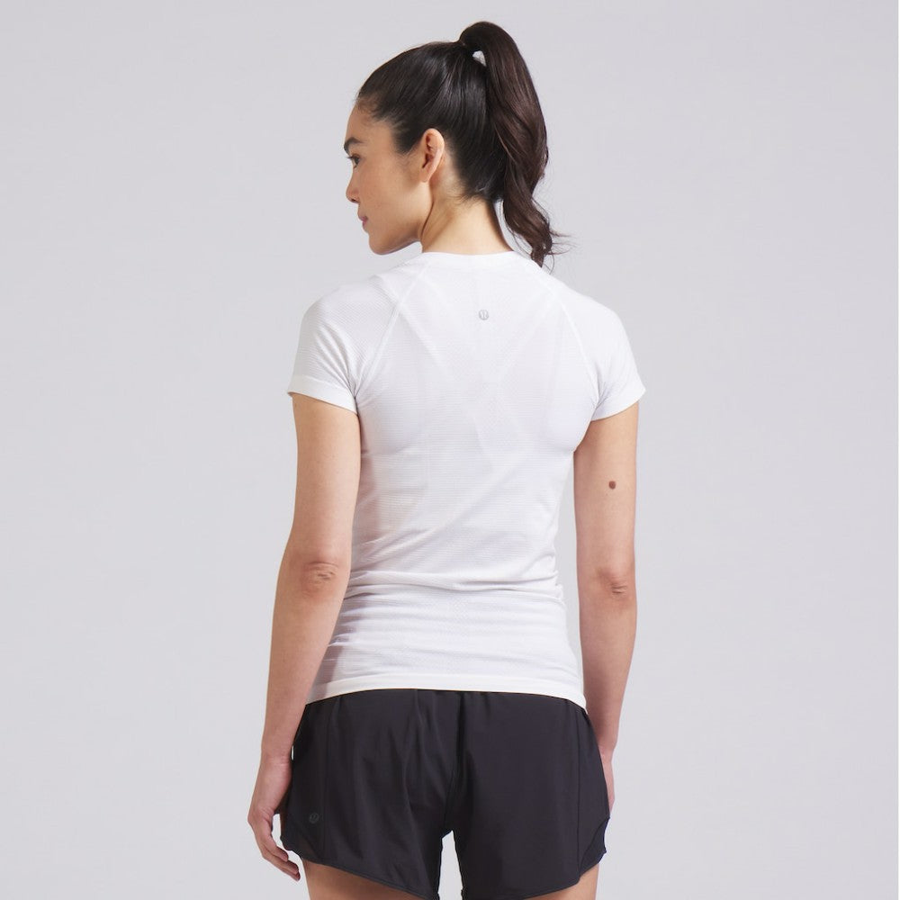New York Rangers lululemon Women's Swiftly Tech Short-Sleeve Shirt 2.0 - White - NHL 202164661