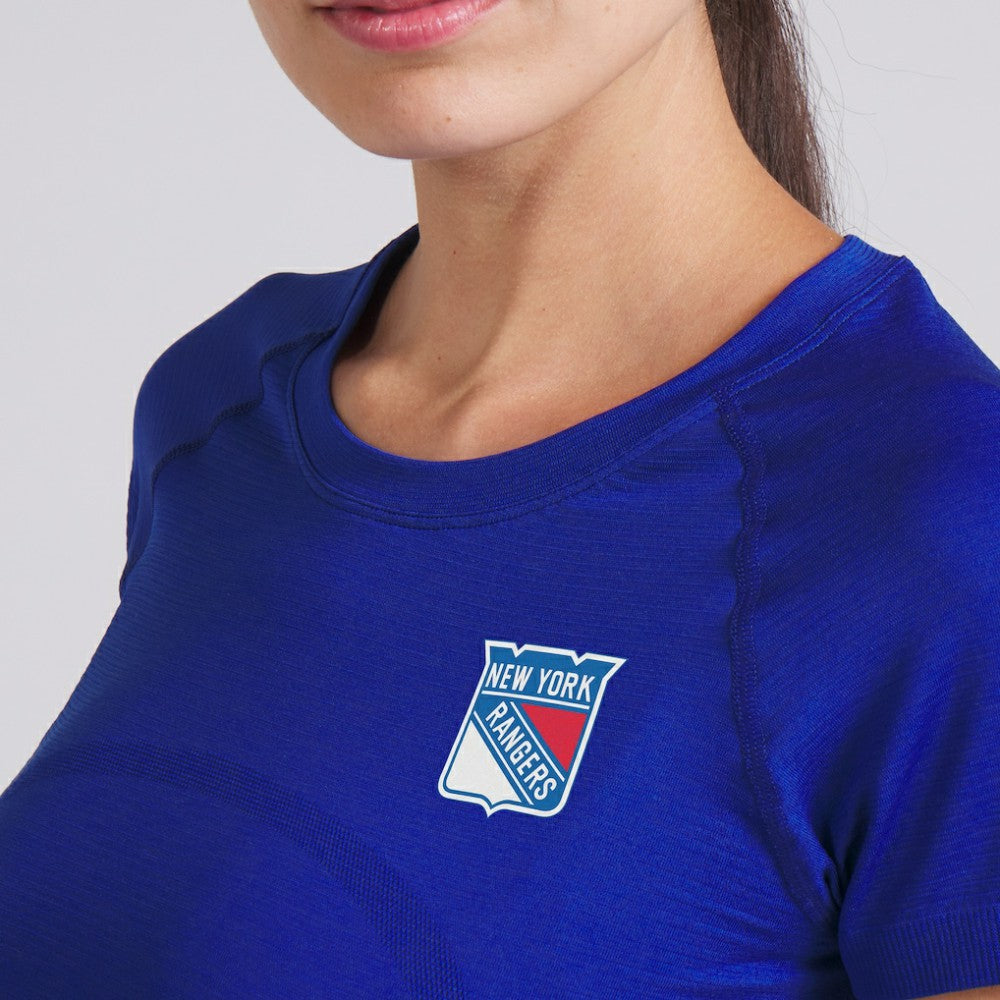 New York Rangers lululemon Women's Swiftly Tech Short-Sleeve Shirt 2.0 - College Cobalt - NHL 202164664